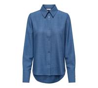 ONLY Womens Onlbetty Melli LS Shirt WVN, Medium Blue (Medium Blue Denim), XS UK