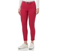 ONLY Women's Onlbiana-Maree Belt Chino CC PNT Rp Pants, Cerise, 38W x 32L