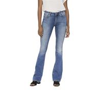 Only Blue / Light Blue Denim Blush Life Mid Flared Jeans