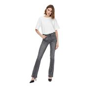 ONLY Women's ONLBLUSH Life MID Flared TAI0918 NOOS Jeans, Grey Denim, M / 30