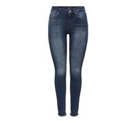 ONLY Women's ONLBLUSH Life MID SK ANK RAW REA409 NOOS Pants, Blue Black Denim, L/30