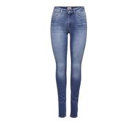 ONLY Female Skinny Jeans ONLBLUSH Medium Waist Skinny Fit Jeans, Medium Blue Denim, L / 32L