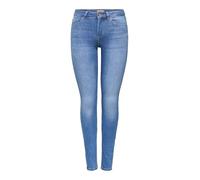 Only Blush Life Mid Waist Skinny Jeans