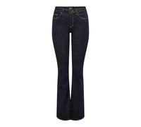 ONLY Women's Onlblush Mid Fl Stayblue DNM Rea023Noos, Dark Denim Blue, XXL / 30L