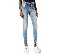 ONLY Women's onlBLUSH MID SK ANK RAW JEANS REA333NOOS Skinny Jeans, Blue (Light Blue Denim), S / 30L