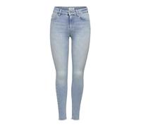 ONLY NOS Women's OnlBlush Mid Ankle Skinny Fit Jeans, Blue (Light Blue Denim), M / 34L