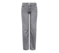 Only Women's Onlblush Mid Straight Jeans Tai0918 Noos - Medium Grey Denim M / 34L UK