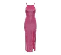 ONLY Women's Onlcalla S/L Glitter Dress JRS, Bright Pink, L