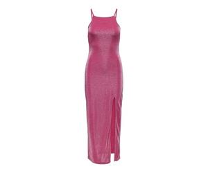 ONLY Women's Onlcalla S/L Glitter Dress JRS, Bright Pink, S