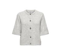 ONLY Womens Onlcamilla S/S KNT Noos Cardigan, Light Grey Mix, L UK