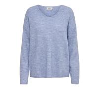 ONLY Women's Onlcamilla V-neck L/S Pullover Knt Noos Sweater, Skyway, M UK