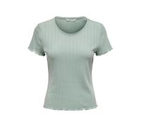 ONLY Women's Onlcarlotta S/S Top JRS Noos, Jadeite, XS