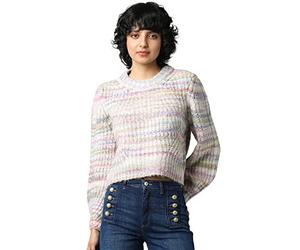ONLY Women's Onlcarma L/S Jumper KNT Noos Knit, Pumice Stone, XL