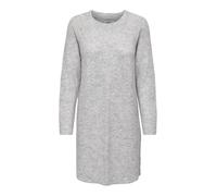 ONLY Women's ONLCAROL L/S Dress KNT NOOS, Light Grey Mix, M
