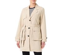 ONLY Women's Onlcaroline Trench Coat CC OTW, White Pepper, XS