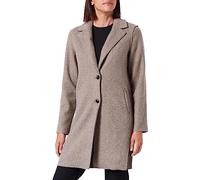 ONLY Female Coat Plain, Caribou Melange, XS