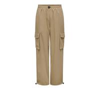 Only Women's Onlcashi Cargo Trousers Pant Wvn Noos, Incense Beige, M/32L