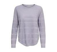 ONLY Women's ONLCAVIAR L/S Pullover KNT NOOS Sweater, Cosmic Sky/Detail:Melange, S