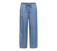 ONLY Women's Onlcharis Life Pull Up Tie Pants WVN Cc, Medium Blue (Medium Blue Denim), L