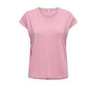 ONLY Women's Onlclaudia S/S Glitter Stripe Top JRS T-Shirt, Pink, Large