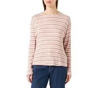 ONLY Women's Onlcody L/S Back Tie Top Cs JRS Long Sleeve Shirt, Misty Rose/Stripes: lgm, M