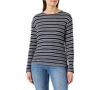 ONLY Women's Onlcody L/S Back Tie Top Cs JRS Long Sleeve Shirt, Night Sky/Stripes: lgm, XL