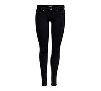 ONLY Women's Onlcoral Life Sl Sk Power Azg3659 Noos Pants, Black Denim, 25W x 32L