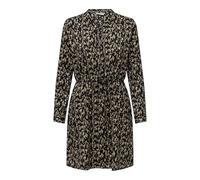 ONLY Women's Onlcory L/S V-Neck Tunic WVN Noos, Black/AOP: cora Graphic, XS