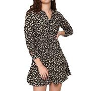 ONLY Women's Onlcory L/S V-Neck Tunic WVN Noos Top, Black 3, Large