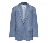 ONLY Women's Onlcory Ls DNM Blazer Gua, Light Blue (Light Blue Denim), XS
