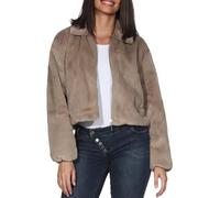 ONLY Women's Onldana Life Faux Fur Jacket CC OTW, Silver Mink, M