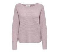 ONLY Women's ONLDANIELLA L/S Pullover KNT NOOS Sweater, Woodrose, L