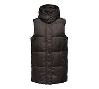 ONLY Women's ONLDEMY Padded Waistcoat OTW NOOS Quilted Vest, Mulch, XL