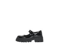 ONLY Women's Onldoja-12 PU Loafer, Black, 41 EU, Black, 8.5 UK