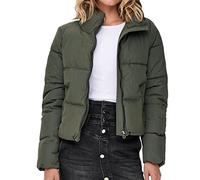 ONLY Womens Onldolly Short Puffer Otw Noos Jacket, Grape Leaf, S UK