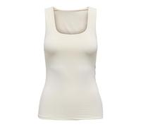 ONLY Women's Onlea S/L 2-Way fit top JRS Noos, Cloud Dancer, M