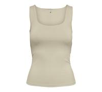 ONLY Women's Onlea S/L 2-Way Fit Top JRS Noos, Humus, S