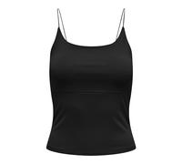 ONLY Women's Onlea S/L Hot Top JRS, Black, S