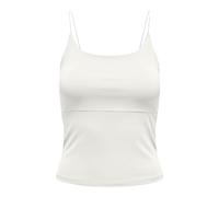 ONLY Women's Onlea S/L Hot Top JRS, Cloud Dancer, XL