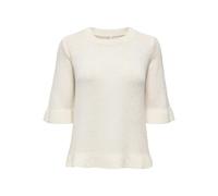 ONLY Women's Onlella SS Frill O-Neck KNT