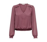 ONLY Women's Onlelmira Life New Dobby L/S Top WVN Blouse (Pack of 1)