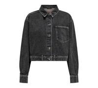 ONLY Women's Onlemaline Ls Reworked G DNM Jacket AKM, Gray, S