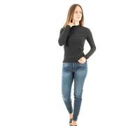 ONLY Women's Onlemma L/S High Neck Jrs Long Sleeve Top, Black (Black Black), M UK