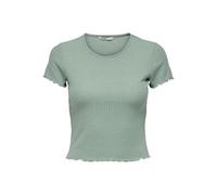 ONLY Women's ONLEMMA S/S Short TOP NOOS JRS Vest, Jadeite, XL