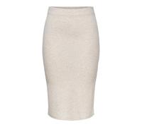 ONLY Women's Onlemma Slit Skirt JRS Noos, Pumice Stone/Melange, M