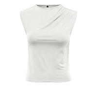 ONLY Women's Onlevelyn S/L Top Cs JRS, Cloud Dancer, S