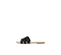 ONLY Women's Onlfeli-4 PU Slip On Noos Sandals, black, 40 EU