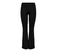 Only Women's ONLFEVER Stretch Flaired Pants JRS NOOS Pants, Black, M/32