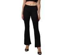 Only Women's Onlfever Stretch Flaired Pants JRS Noos Trousers - Black - L