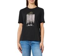 ONLY Women's Onlfree Life Reg S/S City Top Box JRS T-Shirt, Black, XS